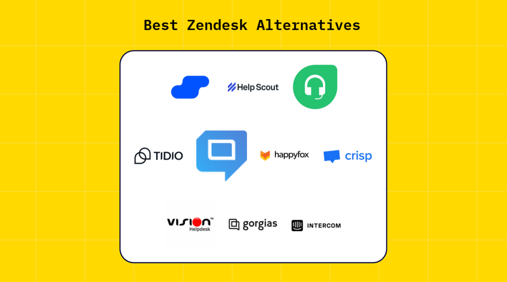 De bedste logoer for alternativer til Zendesk 18256