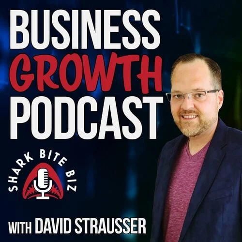 Shark Bite Biz – podcast o rozwoju biznesu autorstwa Davida Straussera