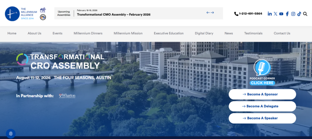 Forhåndsvisning af Transformational CRO-samling i Austin 2026